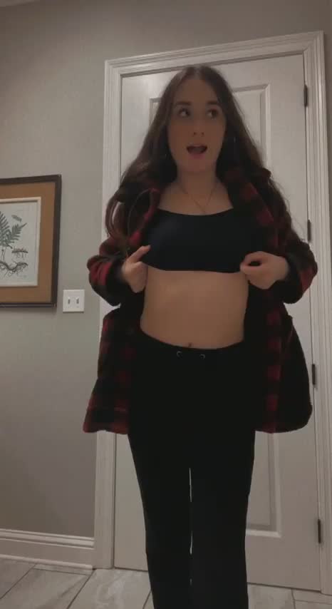 We’re hiring… and I love flashing my tiny body all day : video clip