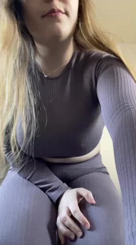Any dads into busty British girls? : video clip