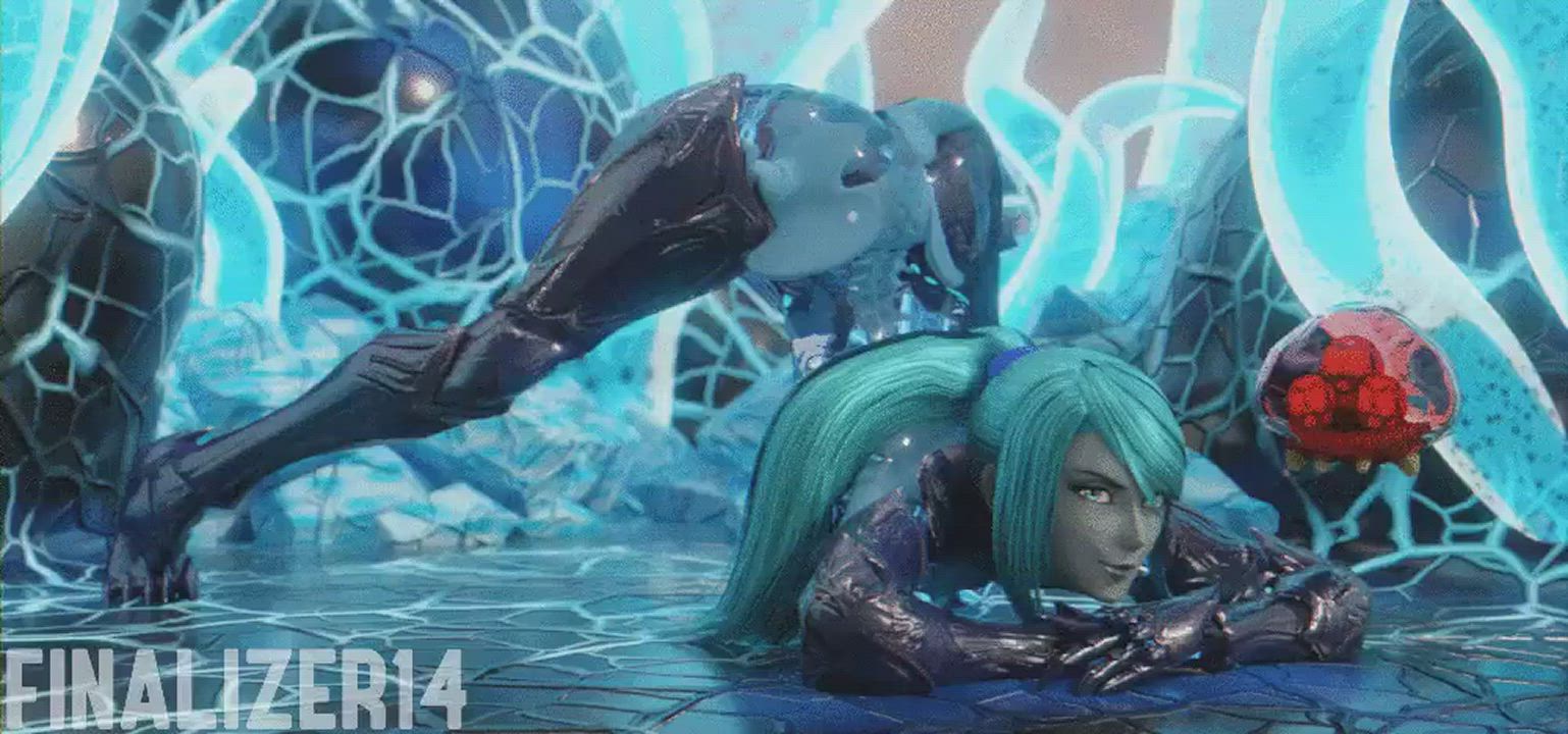 Dark Samus Jack-o Pose (finalizer14) [Metroid] : video clip