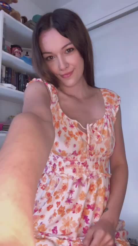 I hope my boobies are the perfect size for u 😇💖 : video clip