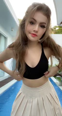 It turns out... my titties do jiggle jiggle :P : video clip