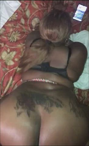 Handling a big ass Ebony BBW part 2 : video clip