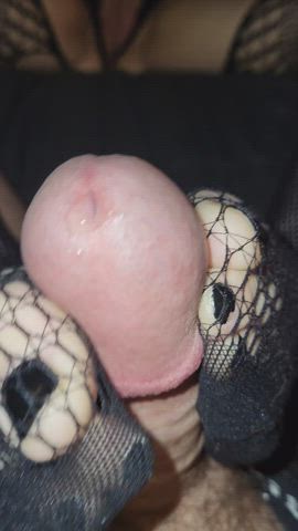 Treated him to one hell of a footjob! : video clip