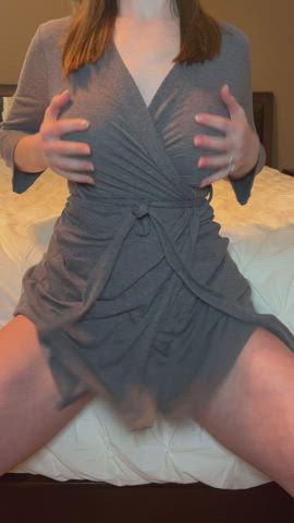 Do you want me to unwrap your present for you? : video clip