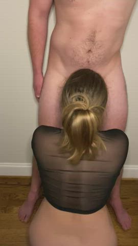 My happy place is on my knees : video clip
