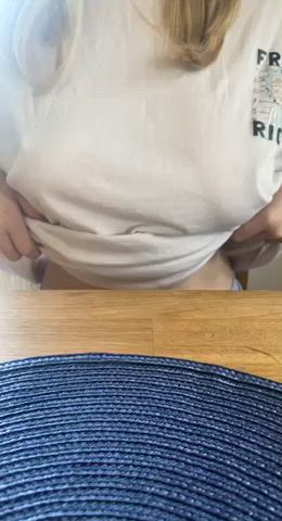 Let me bounce these teen tits in your face. : video clip