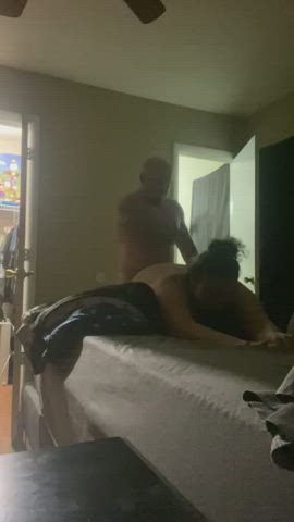 Ass slapped, then pounded rough! : video clip