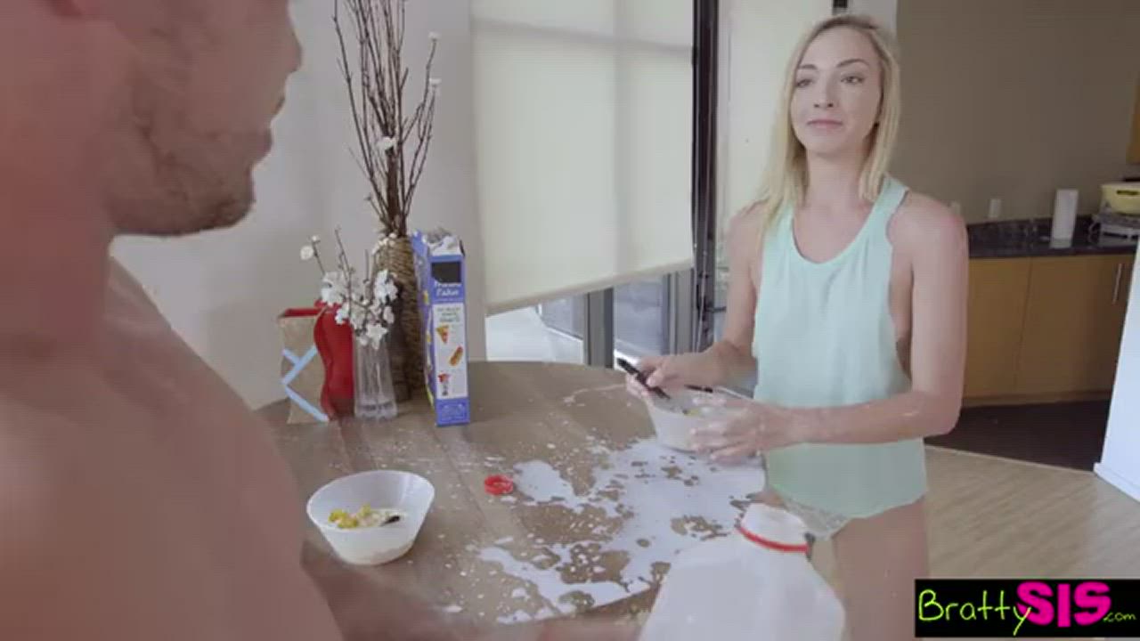 My Cock Slips in pussy and she Loves it : video clip