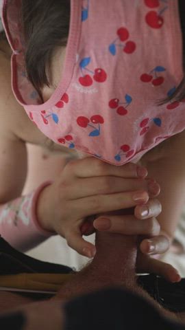 I made my man cum multiple times and he fed it to me hehe :) (OC) : video clip