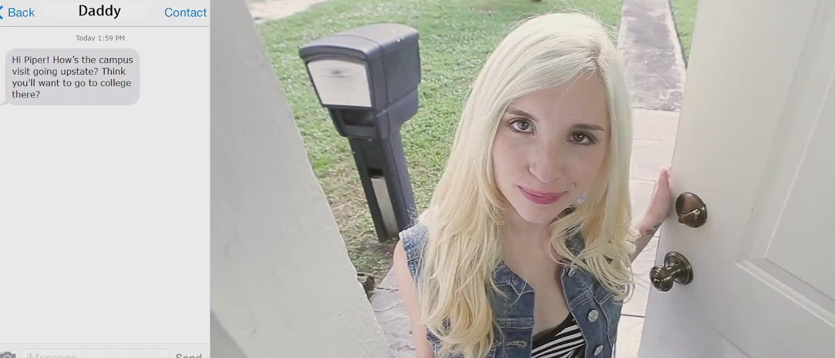 Getting wife's adorable little niece Piper all alone for the weekend (Part 2 of 2) : video clip