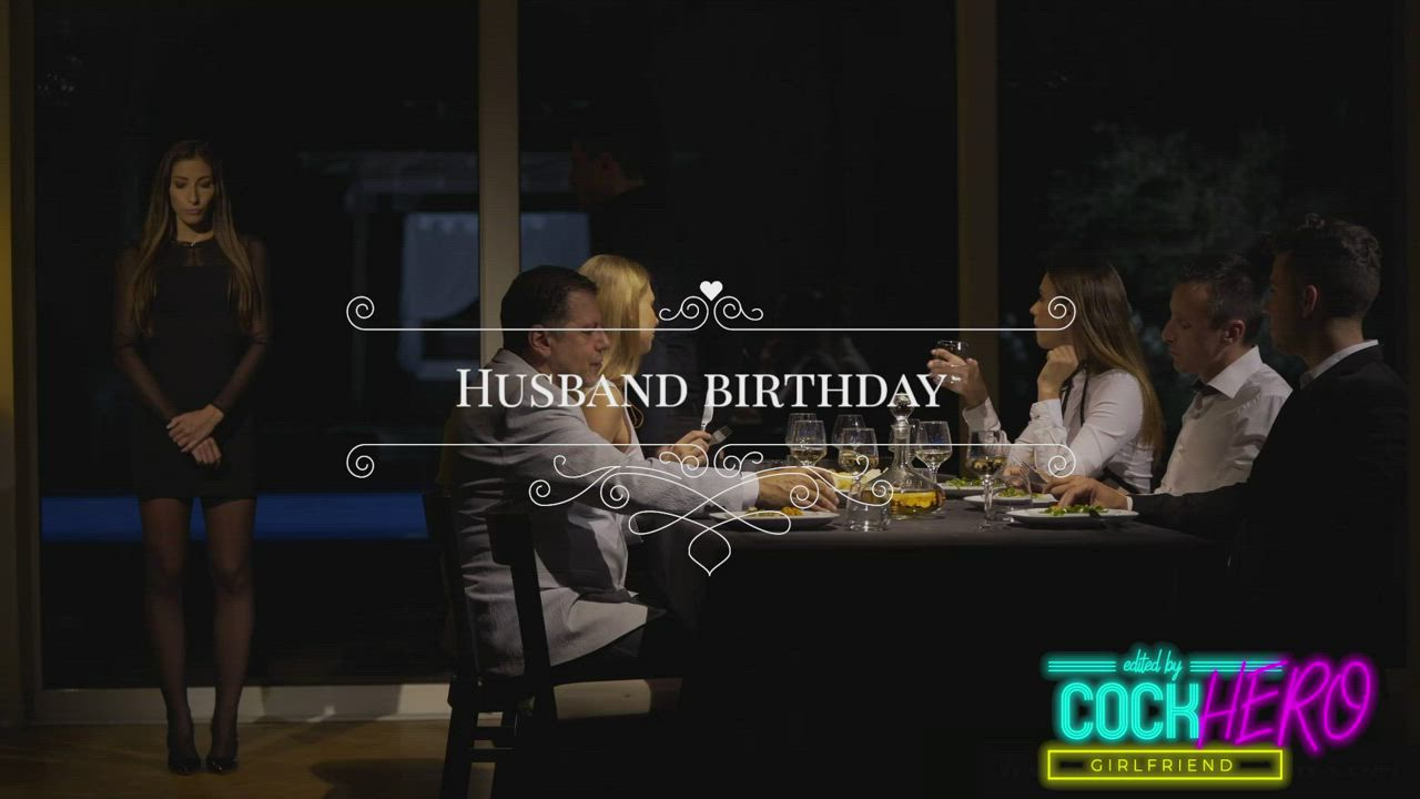 Entertaining husband guests : video clip