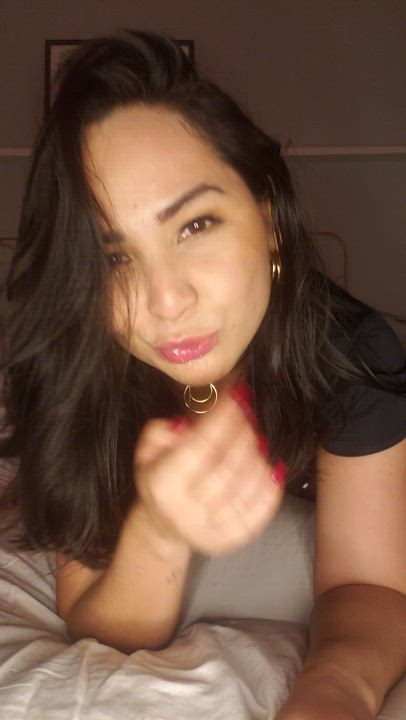 Wanna fuck my Japanese Brazilian mouth? : video clip