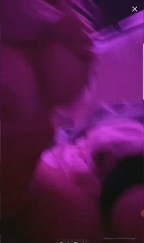 my wife r/snowbootygoddess aka @thatbabyyy3 on twitter letting a black bull cum on her tits : video clip