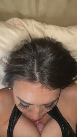 I love when a titty fuck leads to a facial 🤣 : video clip
