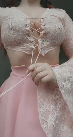 Oops, I accidentally wore a see through top! May as well just play with my tits since they’re out now : video clip