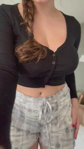 have you ever sucked on boobs this perfect? (19f) : video clip