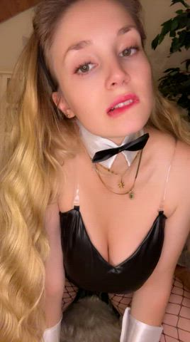 I really like my bunny outfit, do you think I can wear it for Halloween? : video clip