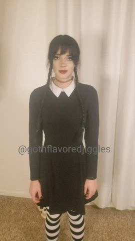 Wednesday Addams [Wednesday] (gothflavoredjiggles) : video clip
