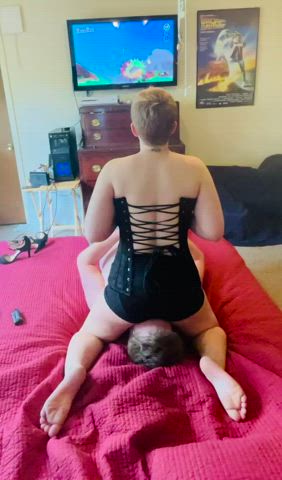 Getting power moons while he worships my power moon 🌙 : video clip