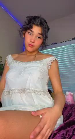 Can my barely legal tits catch your attention? : video clip