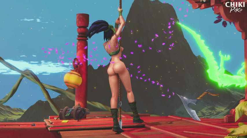 Akali's Pole dance (Chikipiko)[League of Legends] : video clip