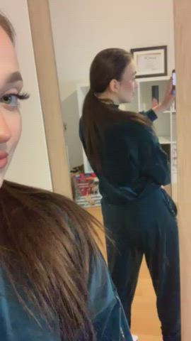 Maybe it's a bit weird, but I do this so often when standing infront of my mirror :P : video clip