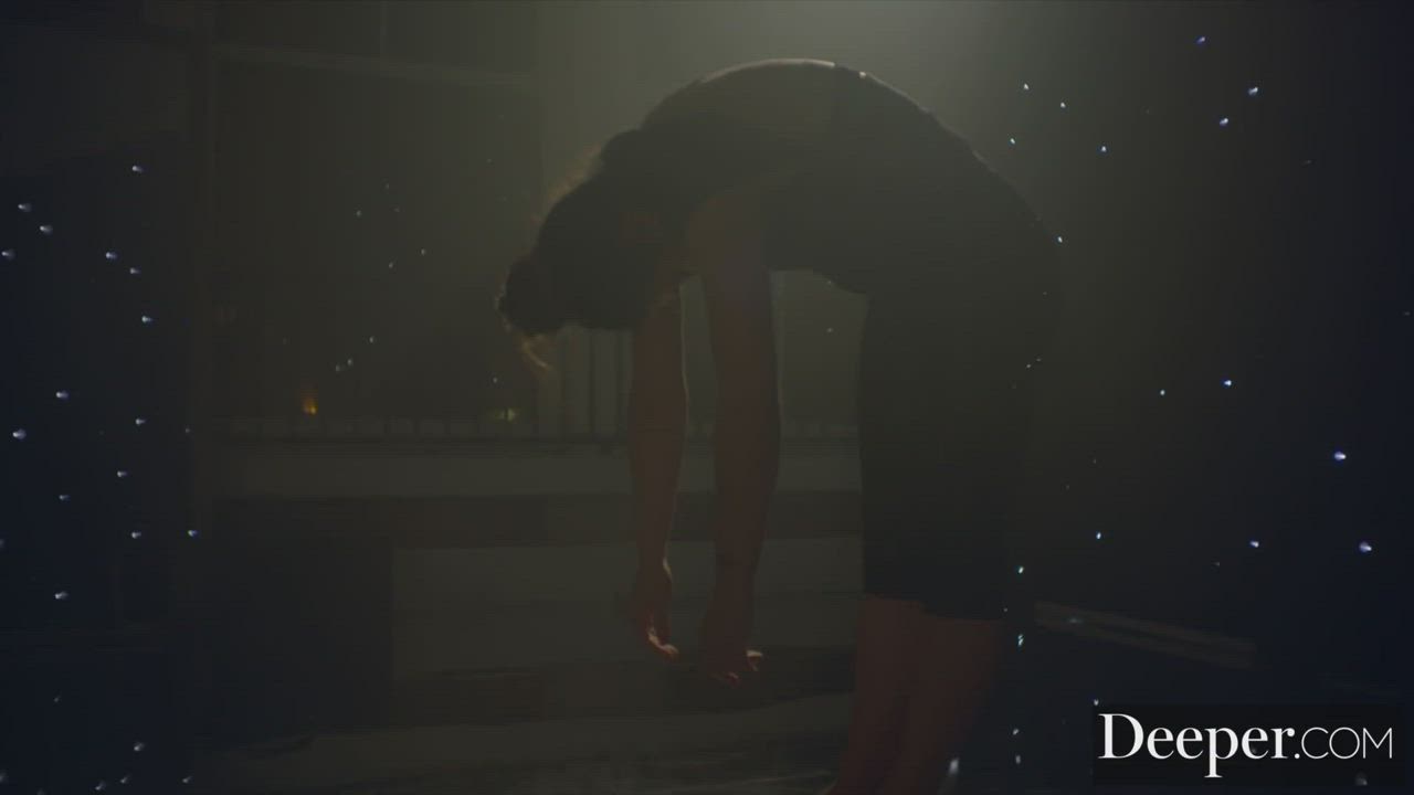 Deeper. Brooklyn has rough anal sex with dance partner : video clip