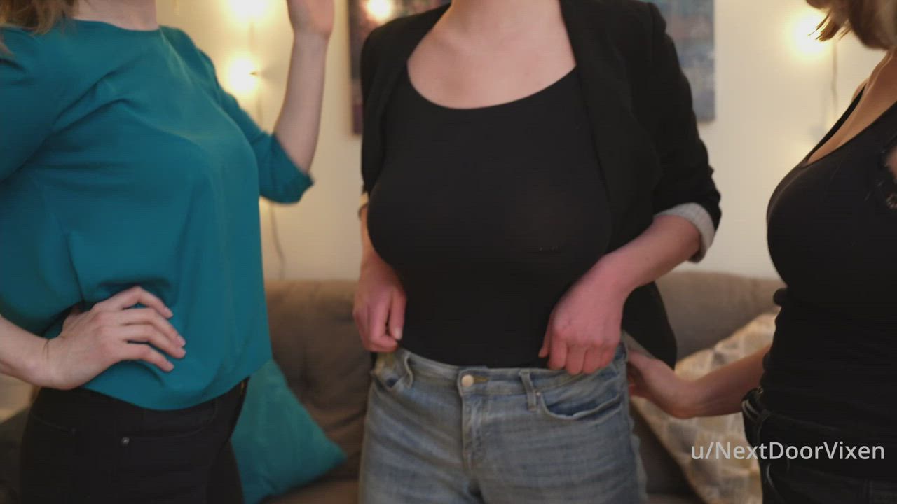 When your friend says she's got DDD's you must verify : video clip