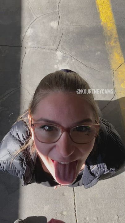 Parking garage facial : video clip