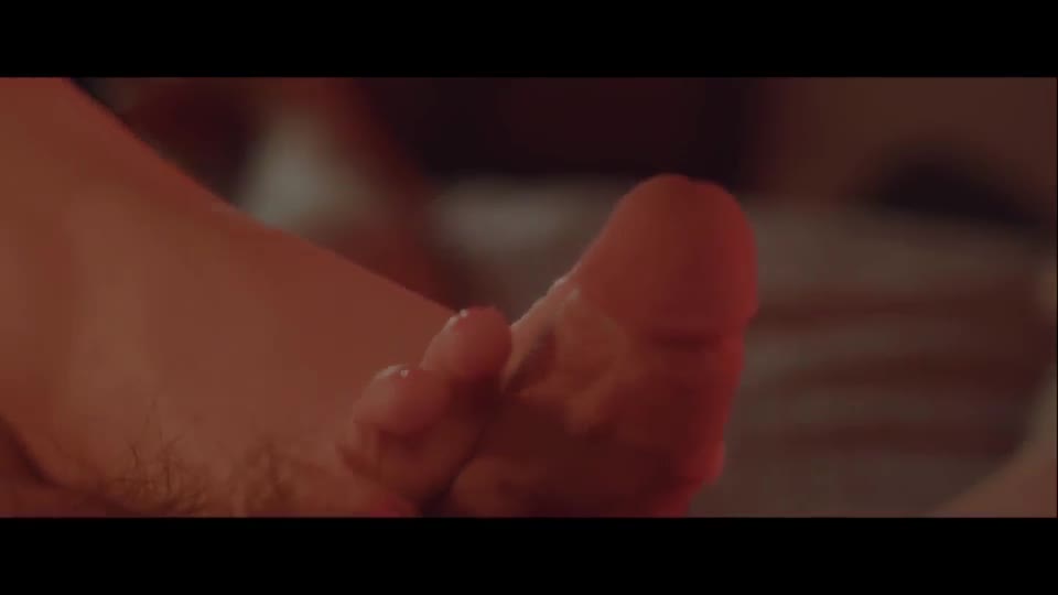 Getting him warmed up with my little feet : video clip