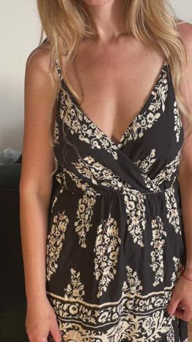 Would you mind if I didn't wear panties and a bra for our date? : video clip