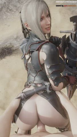 Araena getting fucked (LazyProcrastinator, Audiodude) [Final Fantasy] : video clip