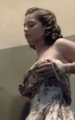 Jenna Coleman's sexy tits got me throbbing : video clip
