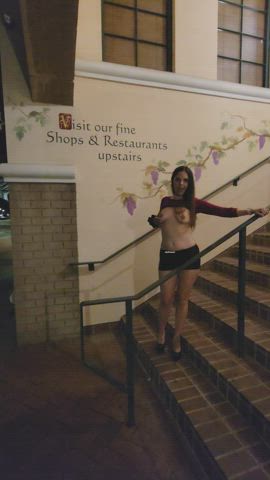 Bend me over in front of these fine shopping and dining options! : video clip