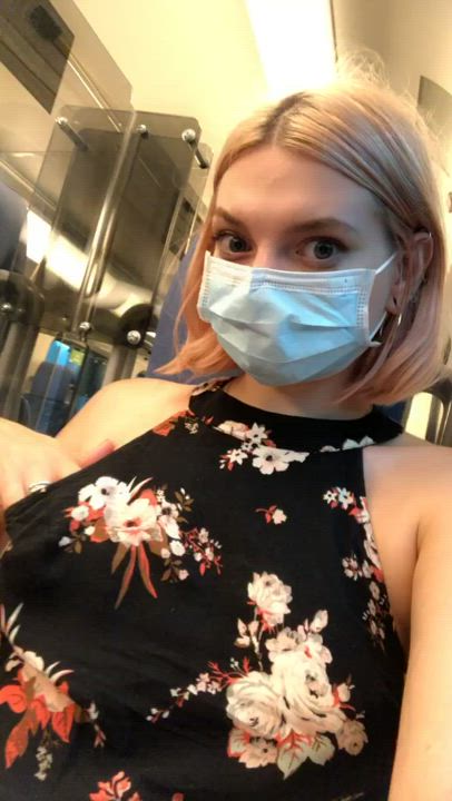 Hoping the train employee would see me and fuck me : video clip