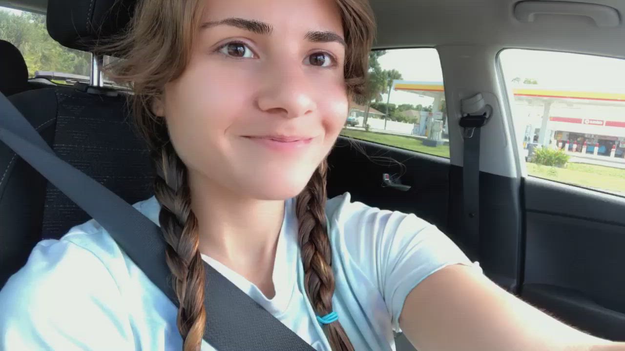 Would you like running errands with me? 🙈💕 : video clip