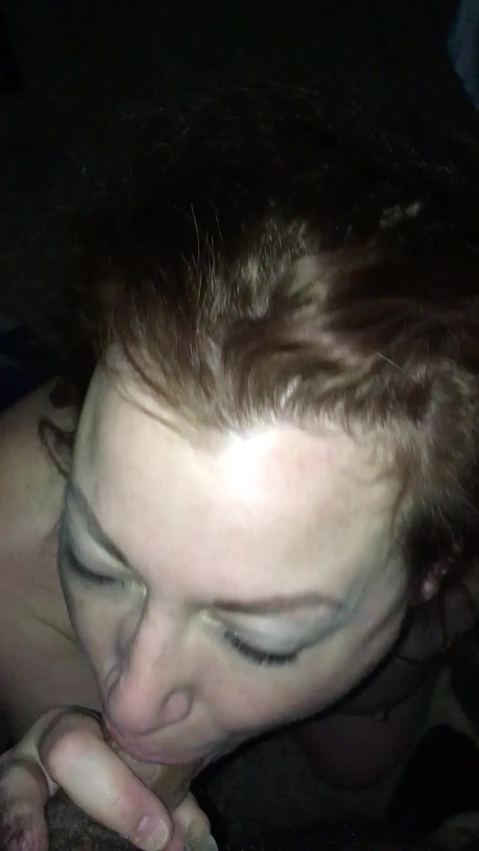 Something about watching myself suck cock turns me on so much 46[F] : video clip