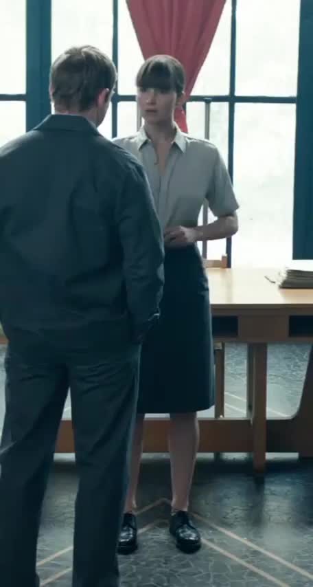 Jennifer Lawrence iconic Nude Scene in Red Sparrow : video clip