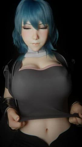 Byleth tits drop (j9006) [Fire Emblem] : video clip