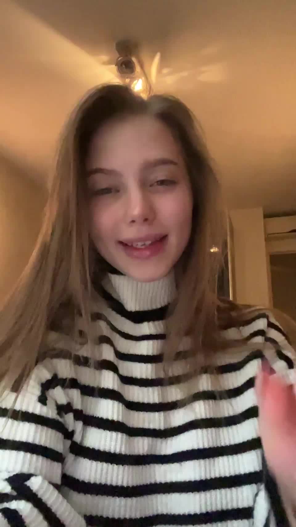 19 and 100% natural 💕 : video clip