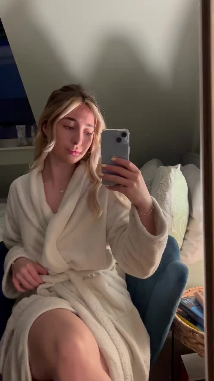 My ex was never into for play so I’ve got no lingerie, does this work? : video clip