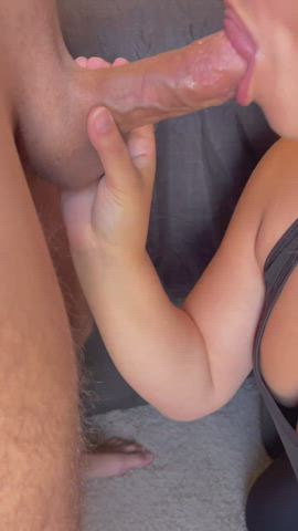 Cum in my mouth makes me feel slutty 🫦 : video clip