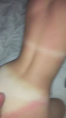 He loves to cover my ass in cum : video clip