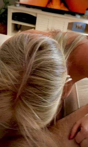 Lay back, watch some porn and cum on my tits. Deal? 💦💦 : video clip