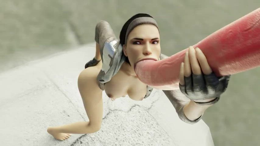 Alyx Vance overran by tentacles Pt2 [Likkezg] (Half-Life) : video clip
