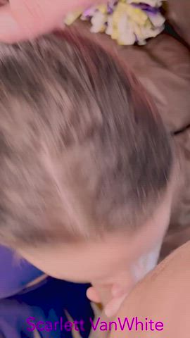 Taking a huge facial from this married guy in my cheerleading uniform! : video clip