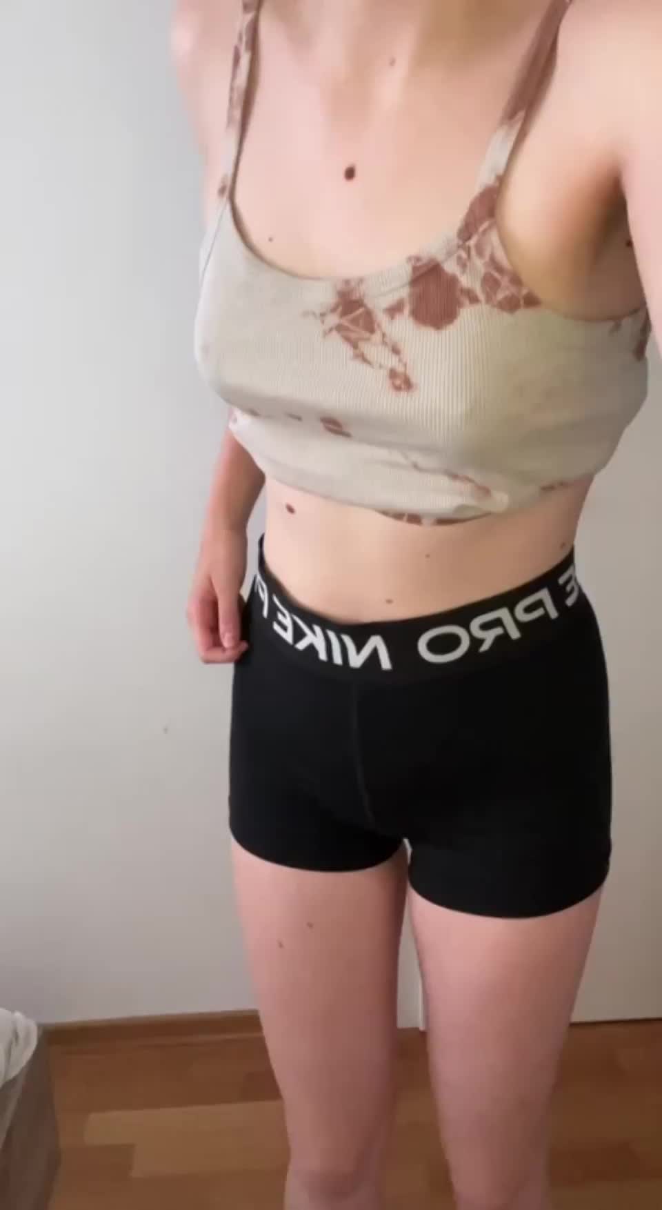 Ive got a present for you, tiny blonde fuckdoll with perky titties : video clip