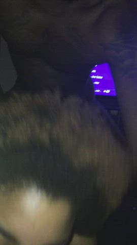 I surprised my boyfriend with a gangbang while I was at a house party he came so fast from watching me take two big black dicks : video clip