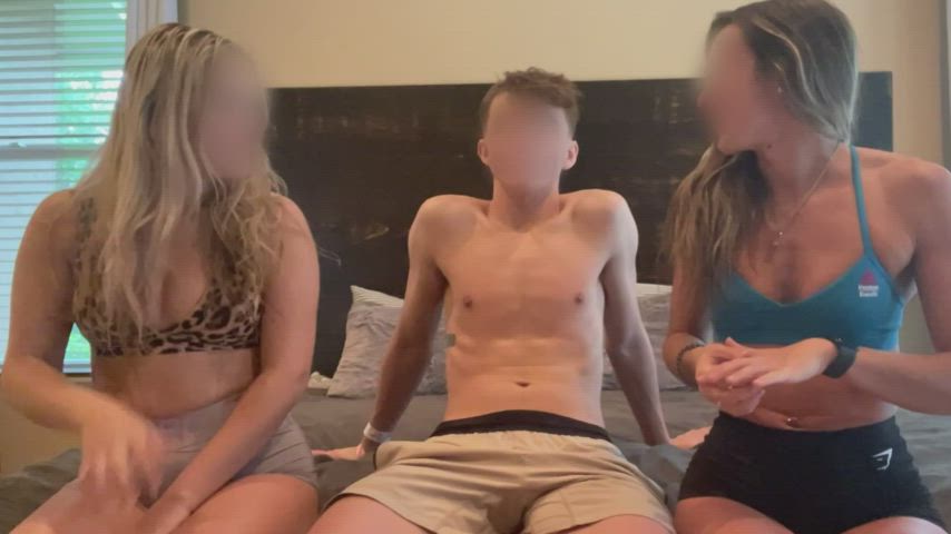 (OC) Bryce Adams - My Intern's First 3-Way : video clip