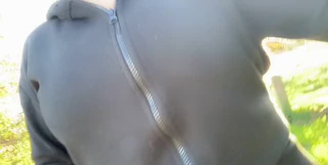 I love flashing my big tits in public 😍 : video clip